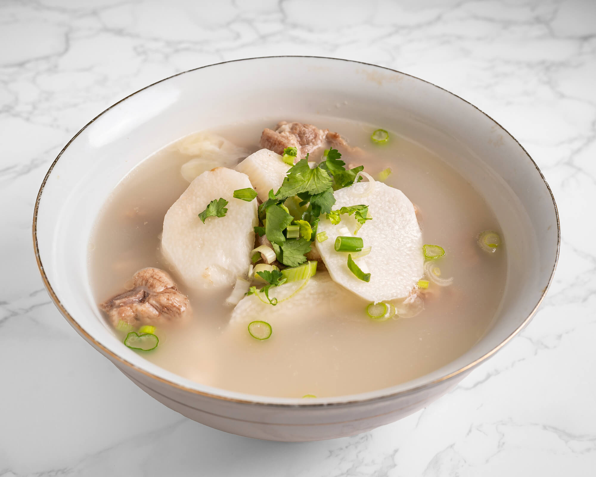 Yam and Pork Rib Soup